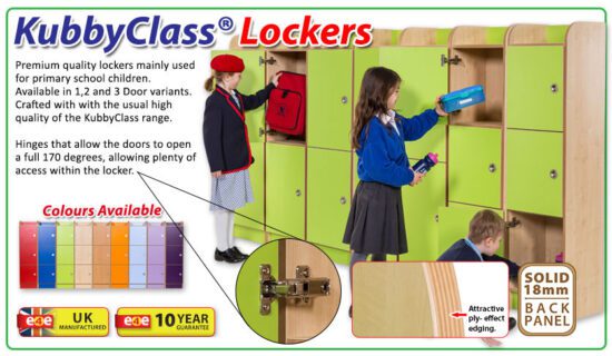 Primary School Lockers Wooden - Image 5
