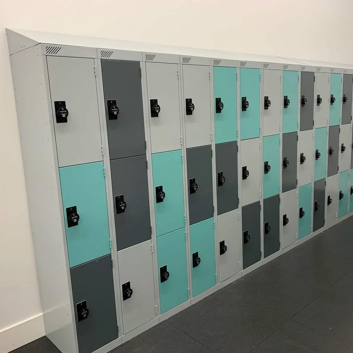 Staff lockers project at Manchester University